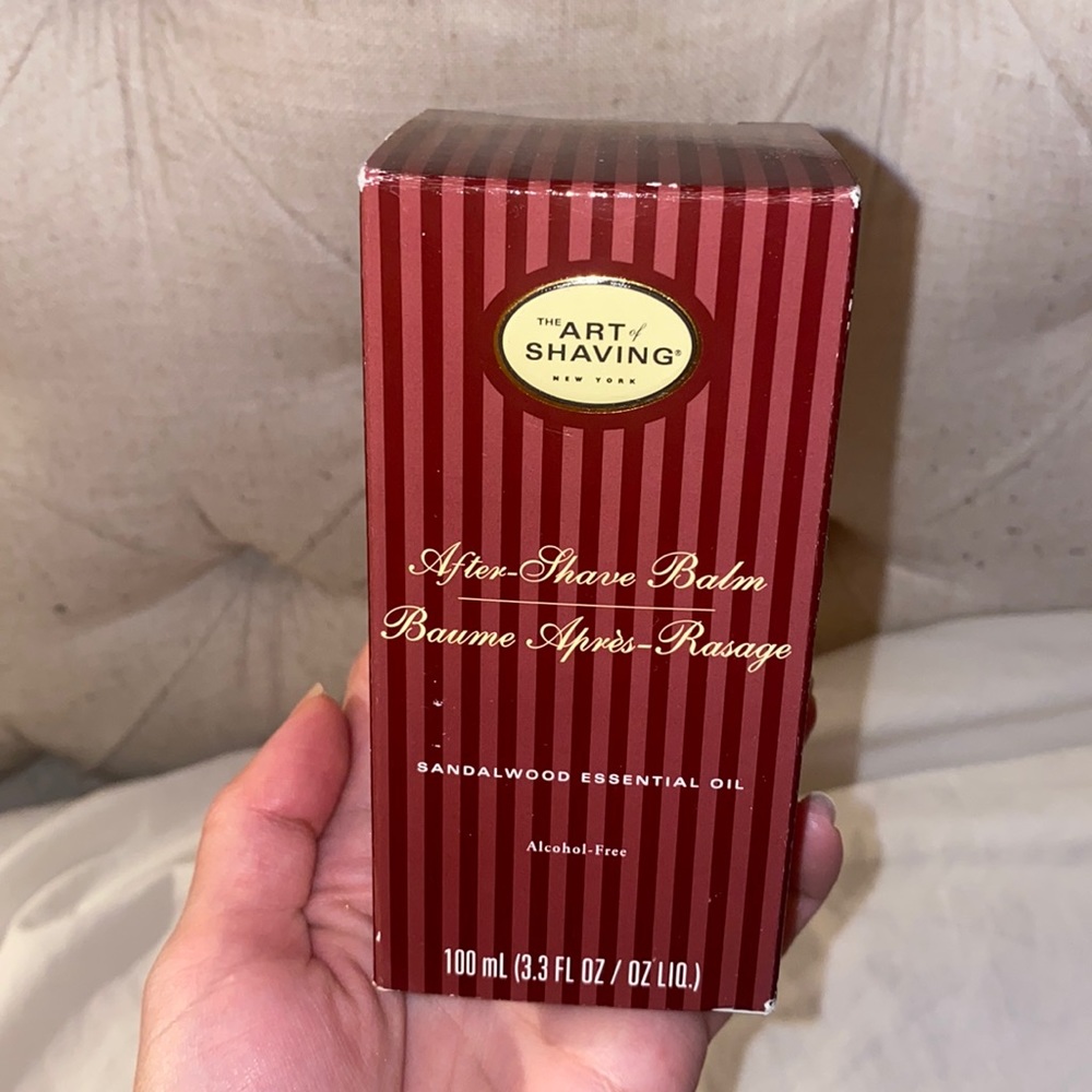 The art of shaving after shave balm sandalwood